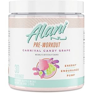 Alani Nu Pre Workout Energy Powder for Men & Women, Pre-Workout Supplement w/30 Servings, 10.55 O... | Amazon (US)