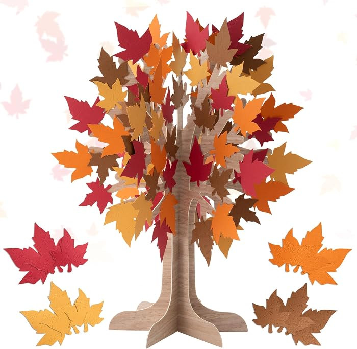 Cheerland Tree of Life Centerpiece 3D Table Decor Autumn Fall Thankful Tree for Thanksgiving Harv... | Amazon (US)