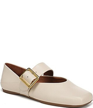 Franco Sarto Oakes Leather Mary Jane Flats - 5 | Dillard's
