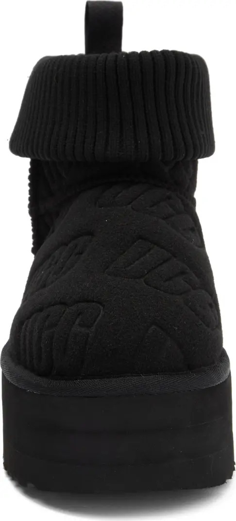 Classic Mini Platform Felted Boot (Women) | Nordstrom Rack