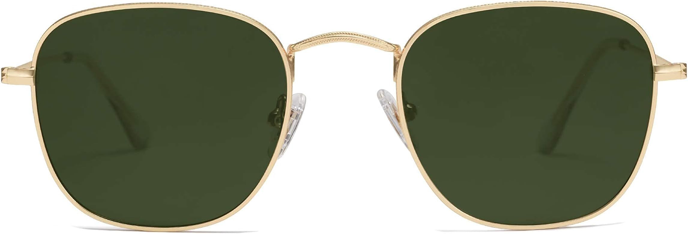 SOJOS Square Polarized Sunglasses for Men Women Classic Vintage Retro Style | Amazon (US)