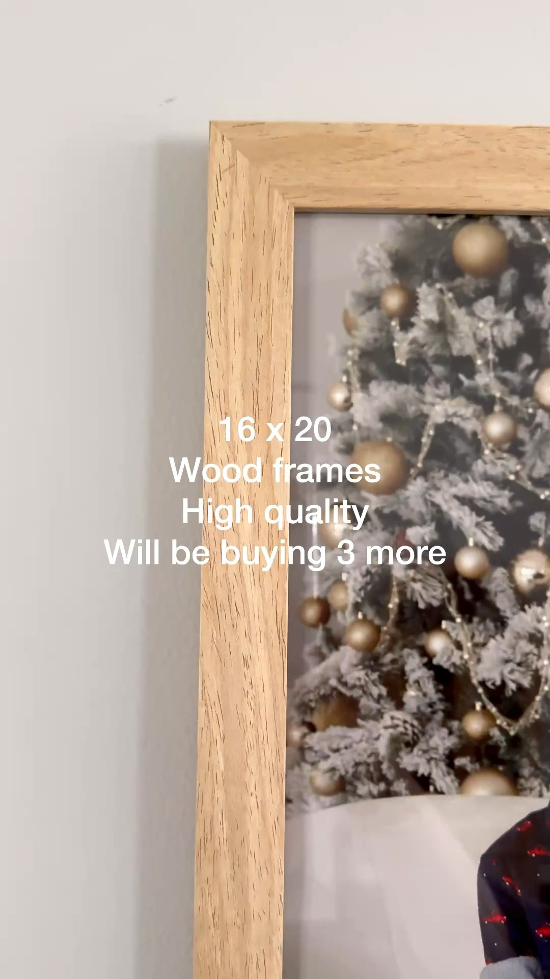 I love this pack of three wooden frames! The quality is really good. I hung them using command strips (one on each side) I bought the 16x20 and will buy another set of three! Cost effective too! 

#LTKHome