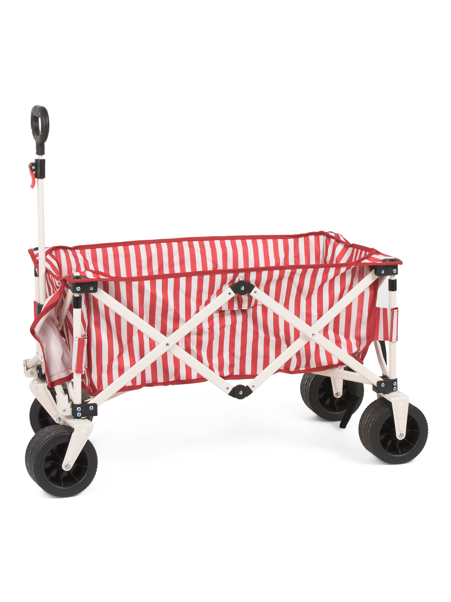 Skinny Striped Foldable Beach Cart | TJ Maxx
