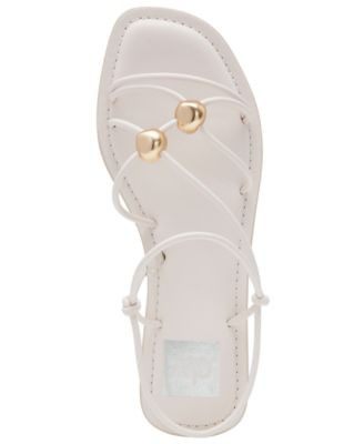 DV Dolce Vita Women's Jaide Strapped Dome Studded Flat Sandals - Macy's | Macy's