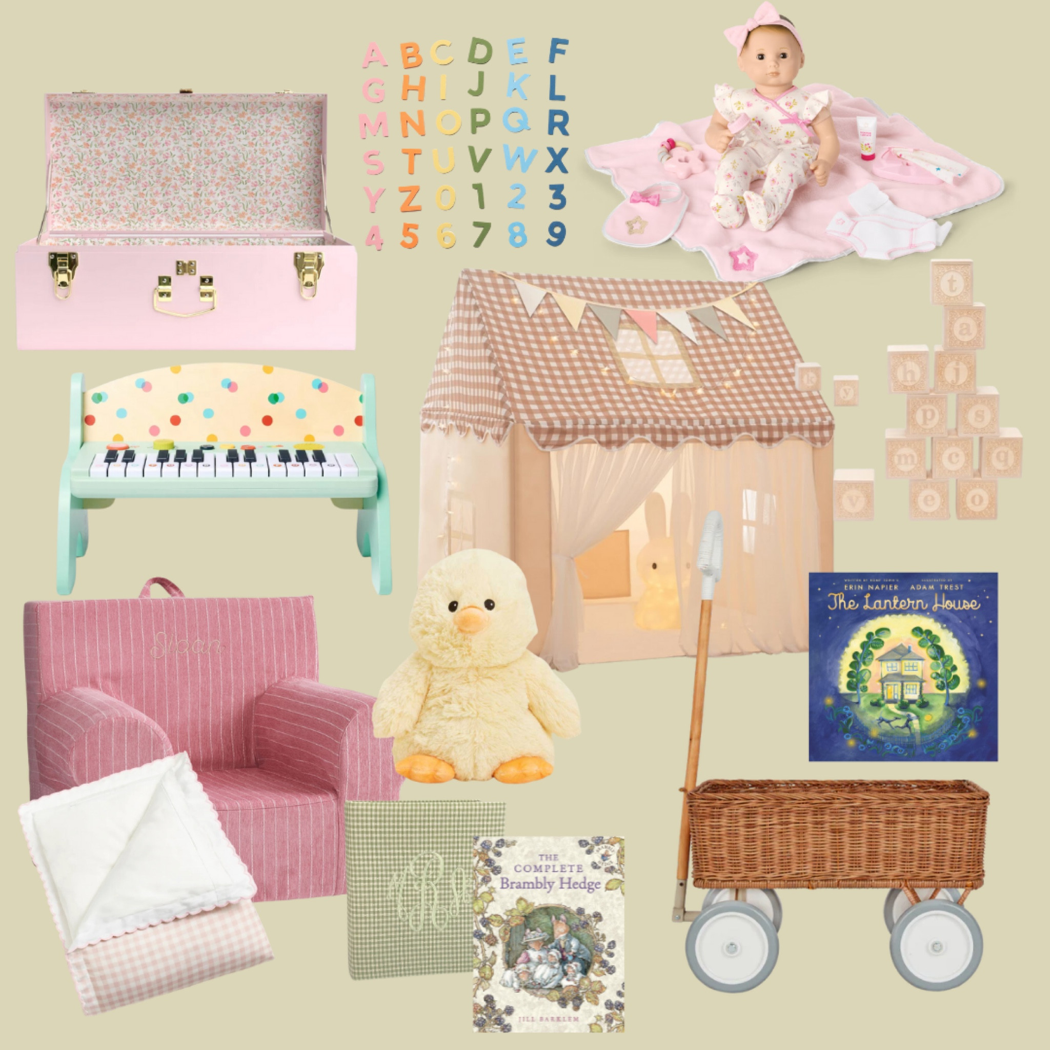 For the baby girls!

Not linked: Goosling baby duvet, Warmies duck, Ollie Ella rattan wagon

#LTKGiftGuide #LTKHoliday