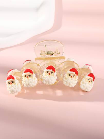 Christmas Santa Claus Decor Hair Claw
   
      SKU: sc2209169885691366
          (500+ Reviews) ... | SHEIN