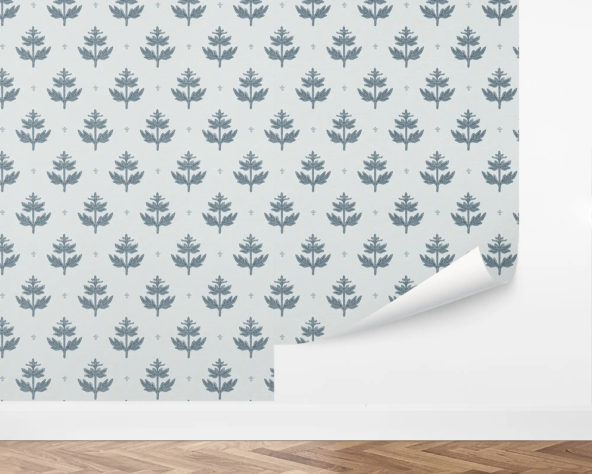 Textured Leaf Wallpaper | Love vs. Design