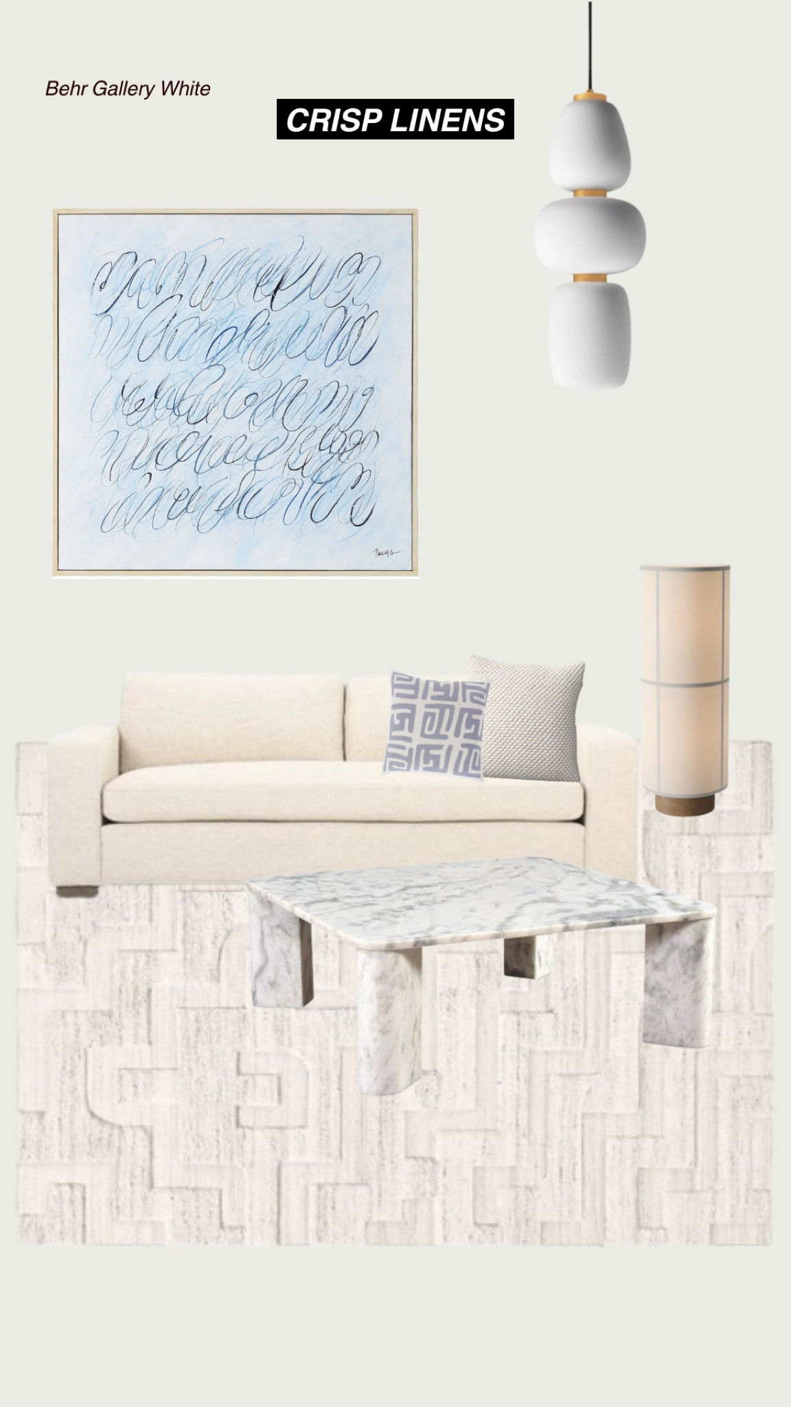 Living Room: Crisp Linens.

#LTKHome