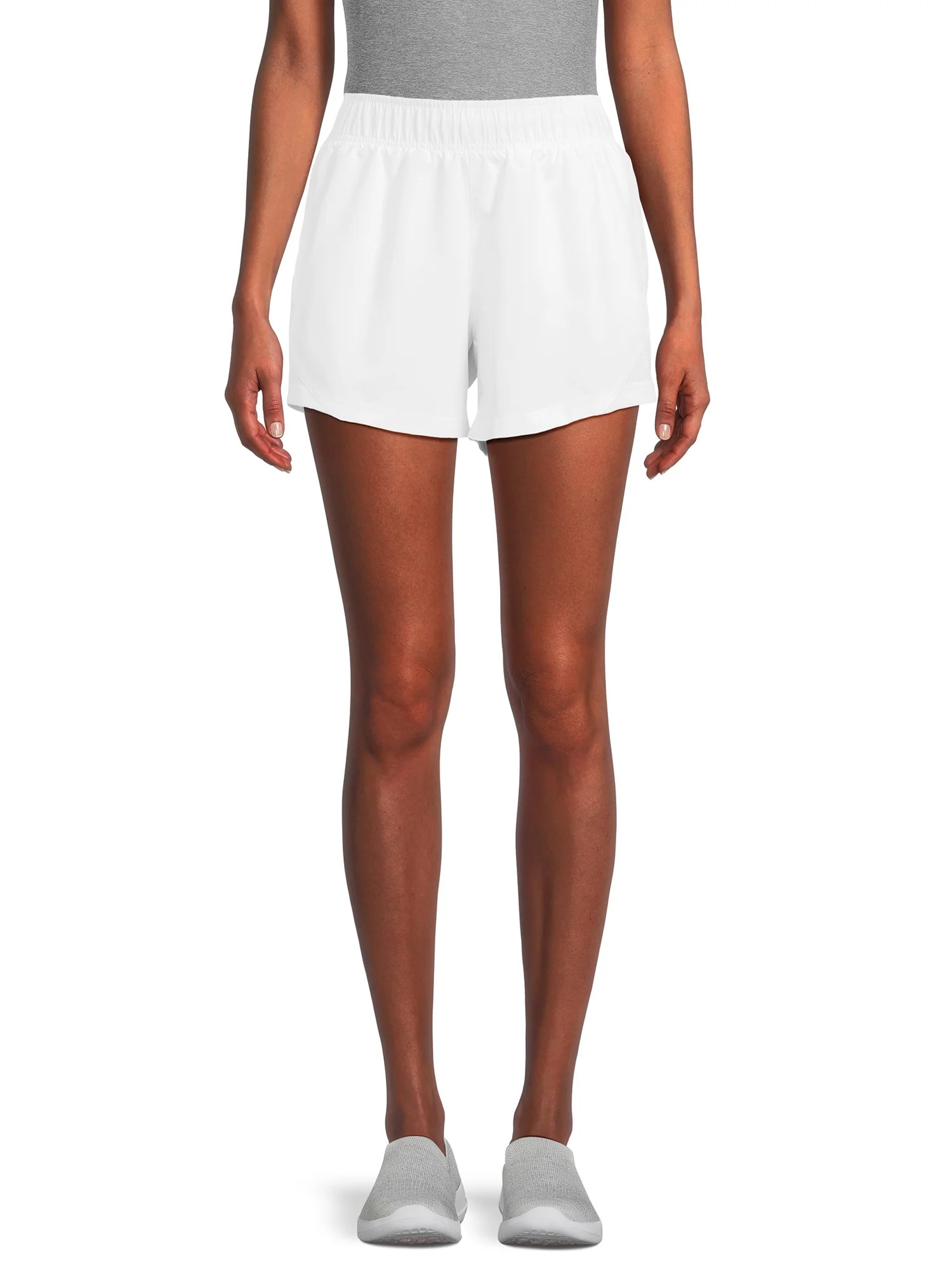 Athletic Works Women's and Women's Plus Core Running Shorts, Sizes XS-4X | Walmart (US)