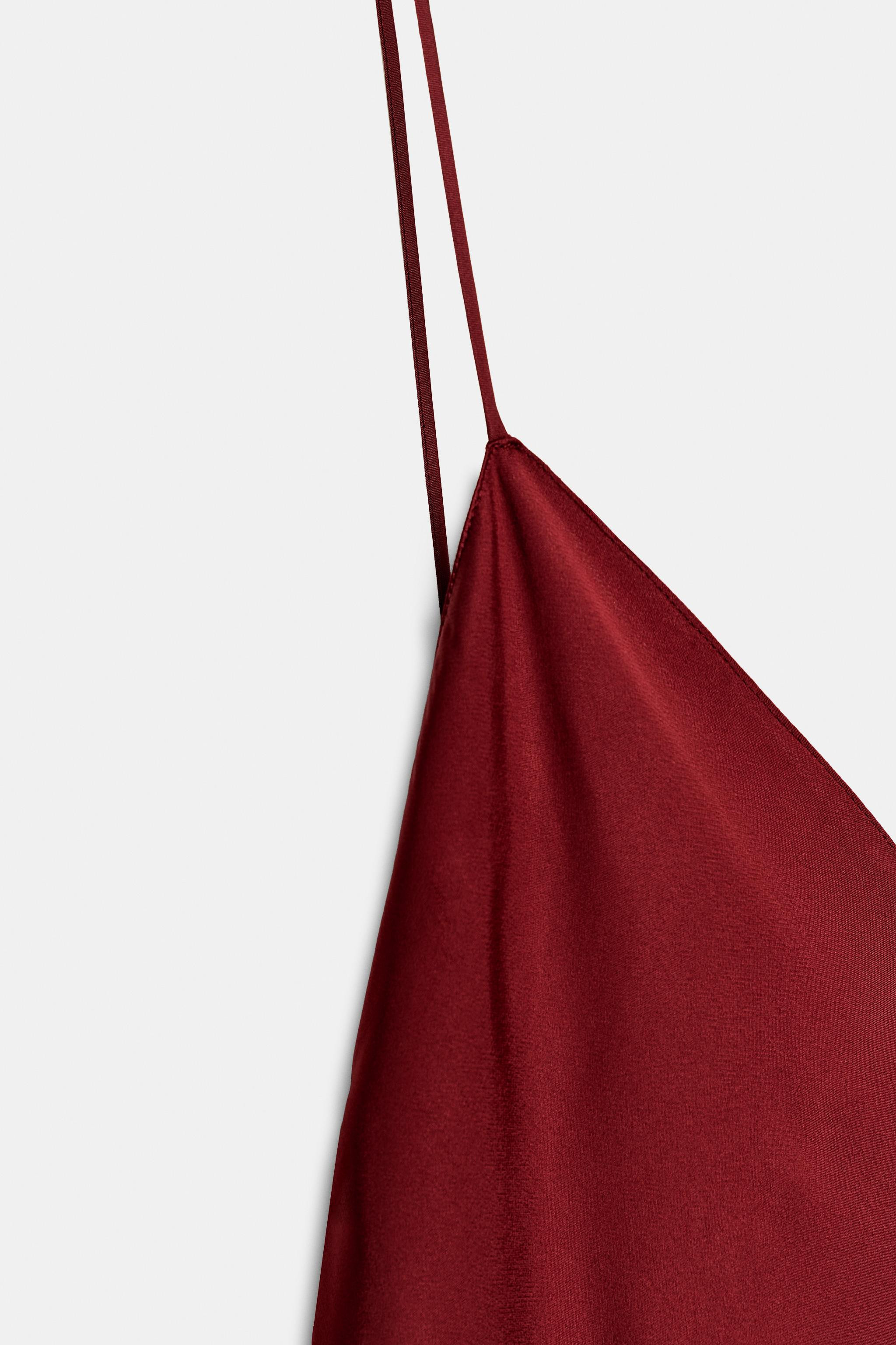 ZW COLLECTION SATIN SLIP DRESS | Zara UK