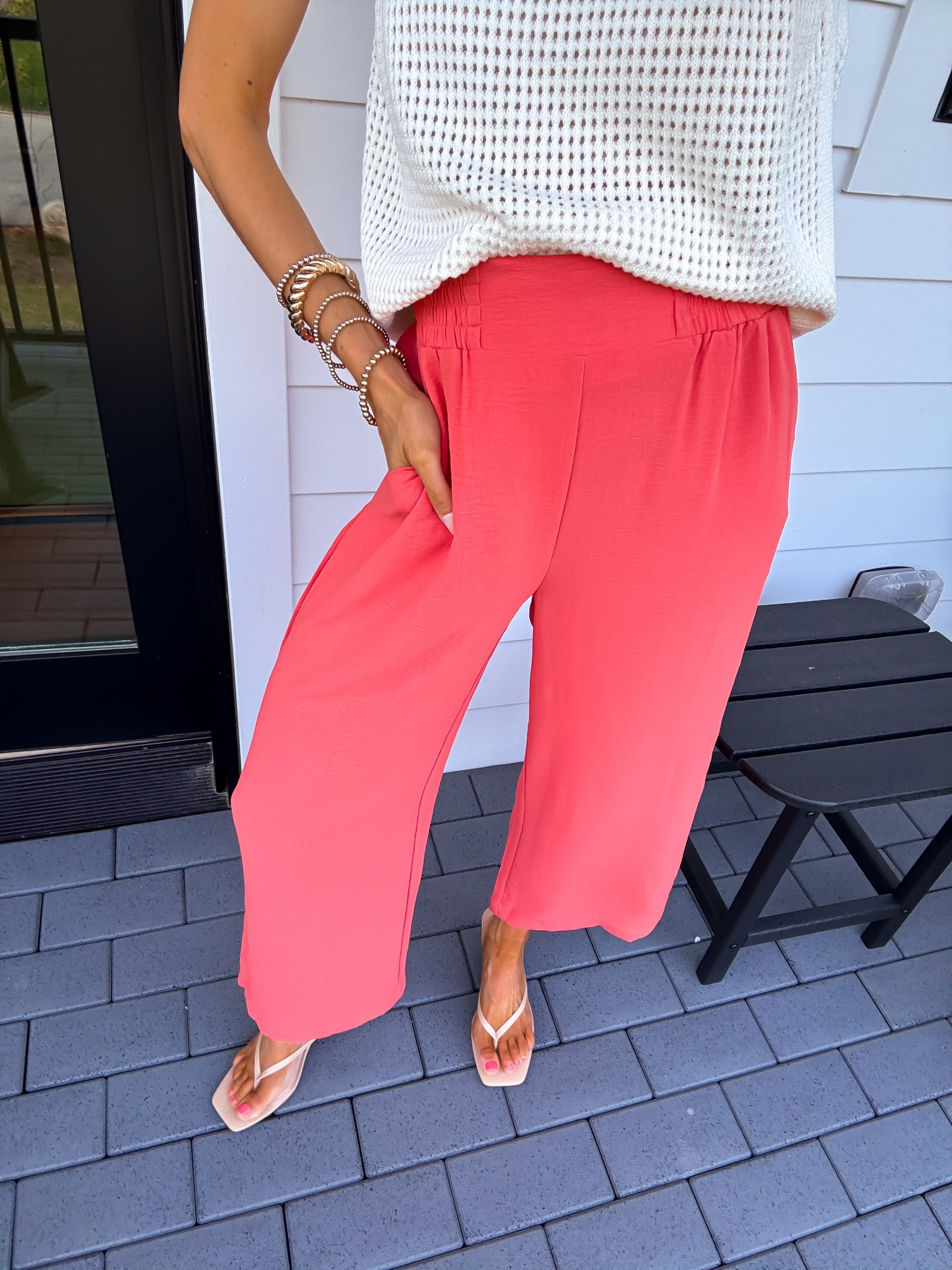 Wearing a small top and pants

#LTKselfcare #LTKSeasonal #LTKootd