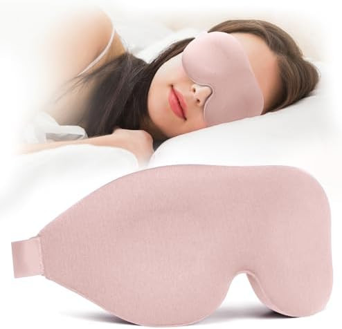 NEWVANGA Sleep Mask for Back and Side Sleeper, Block Out Light, Luxury Sleeping Eye Mask of 3D Ni... | Amazon (US)