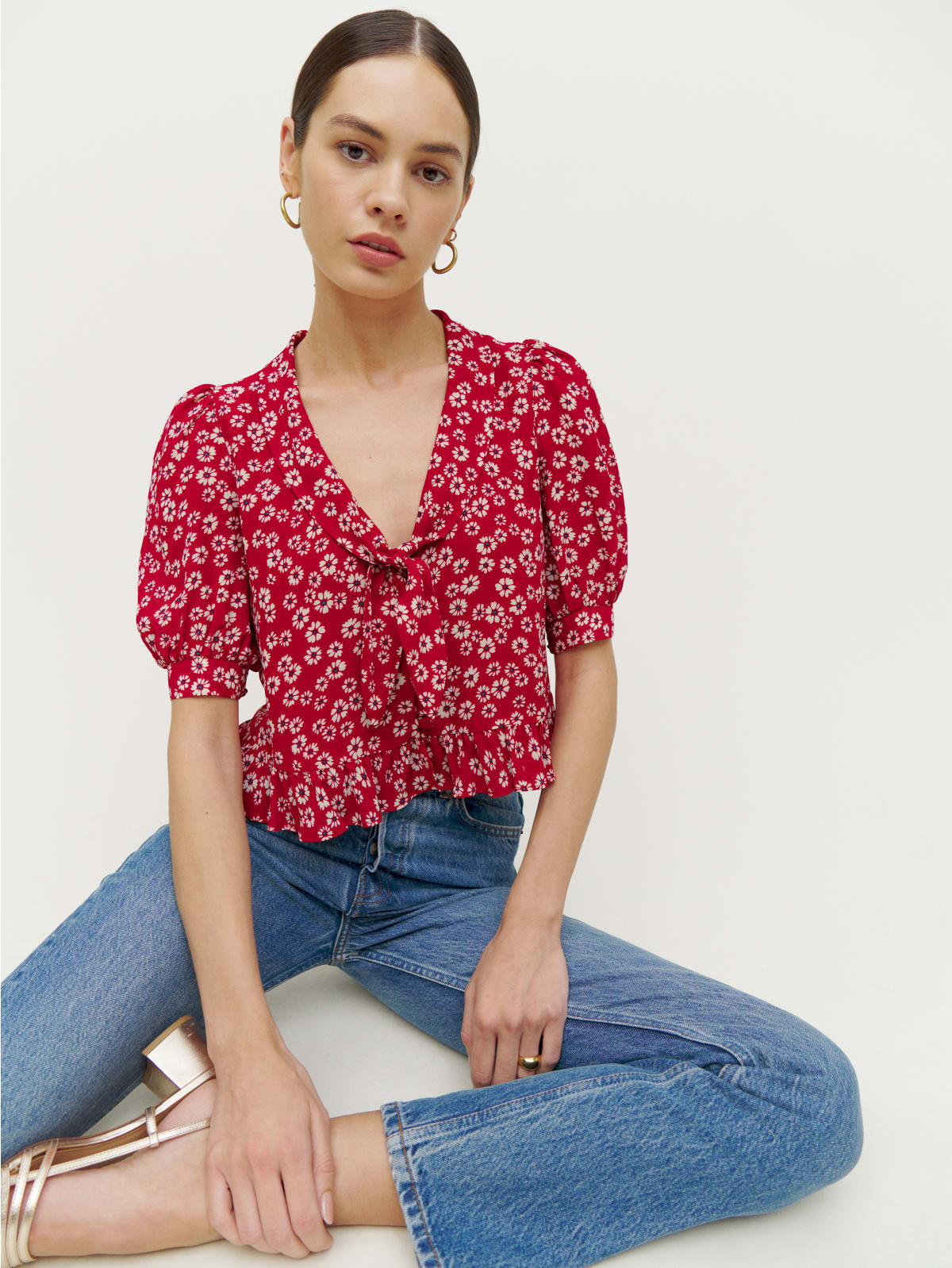 Sloane Top | Reformation (Global)