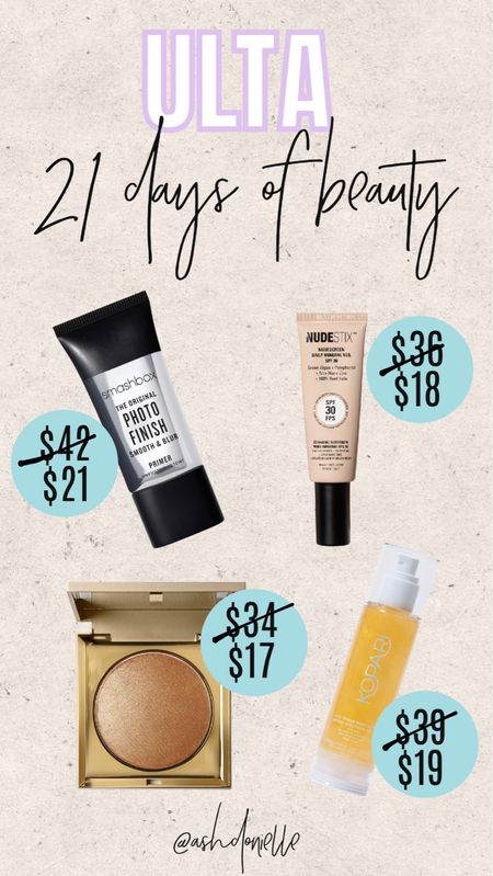 Ultas 21 days of beauty! These deals are 50% off today only! 

#LTKsalealert #LTKbeauty #LTKunder50