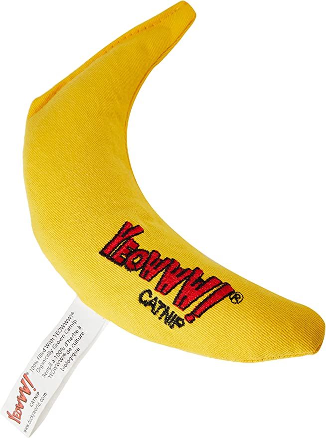 Yeowww! Catnip Toy, Yellow Banana | Amazon (US)