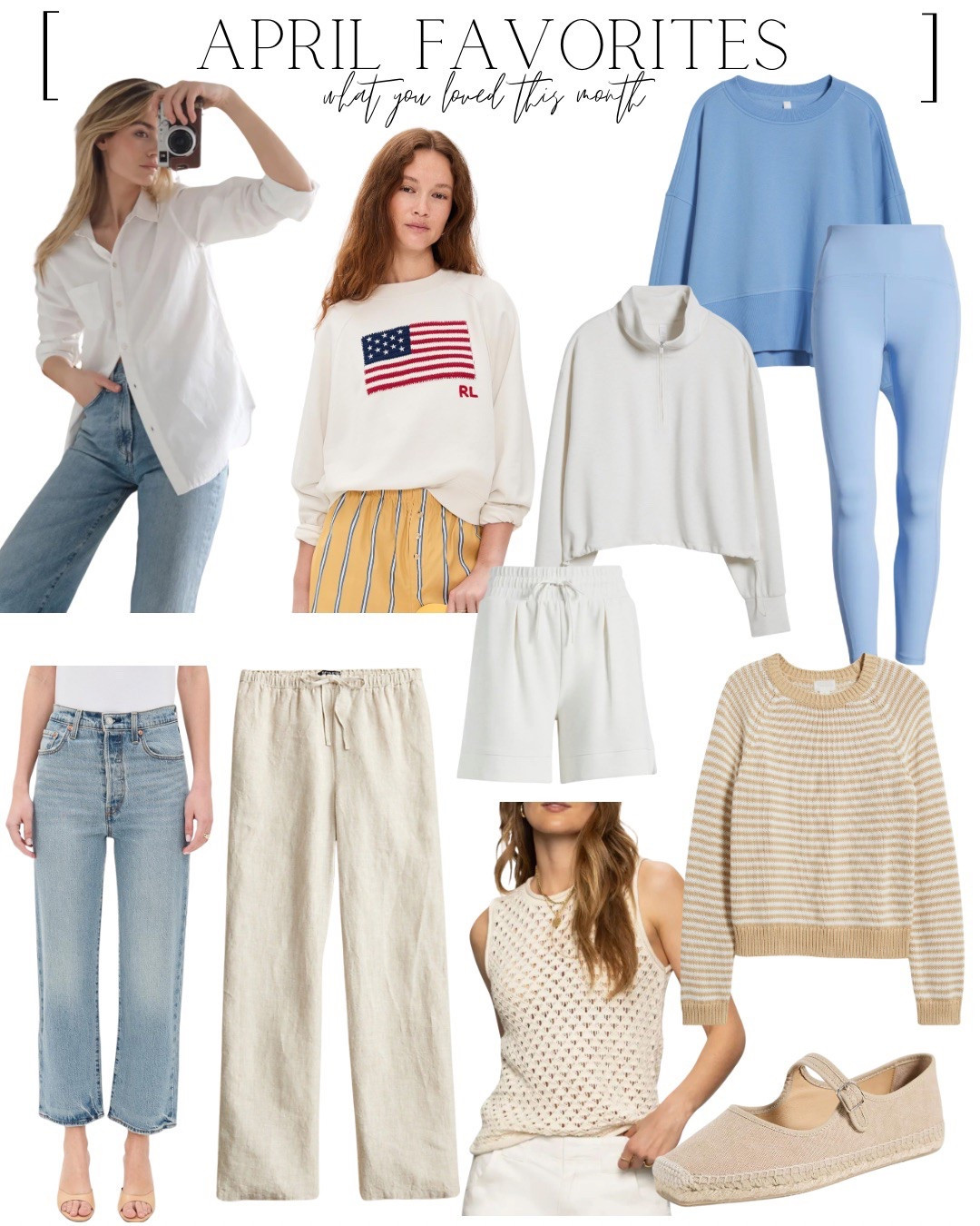 April bestsellers

#LTKOver40 #LTKSeasonal