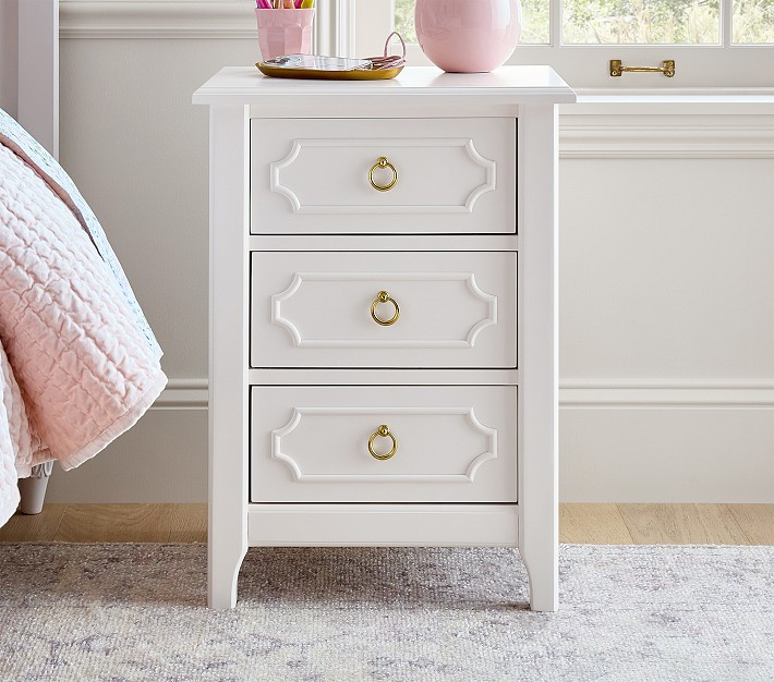 Ava Regency Nightstand with Charging Station and Nightlight (19") | Pottery Barn Kids