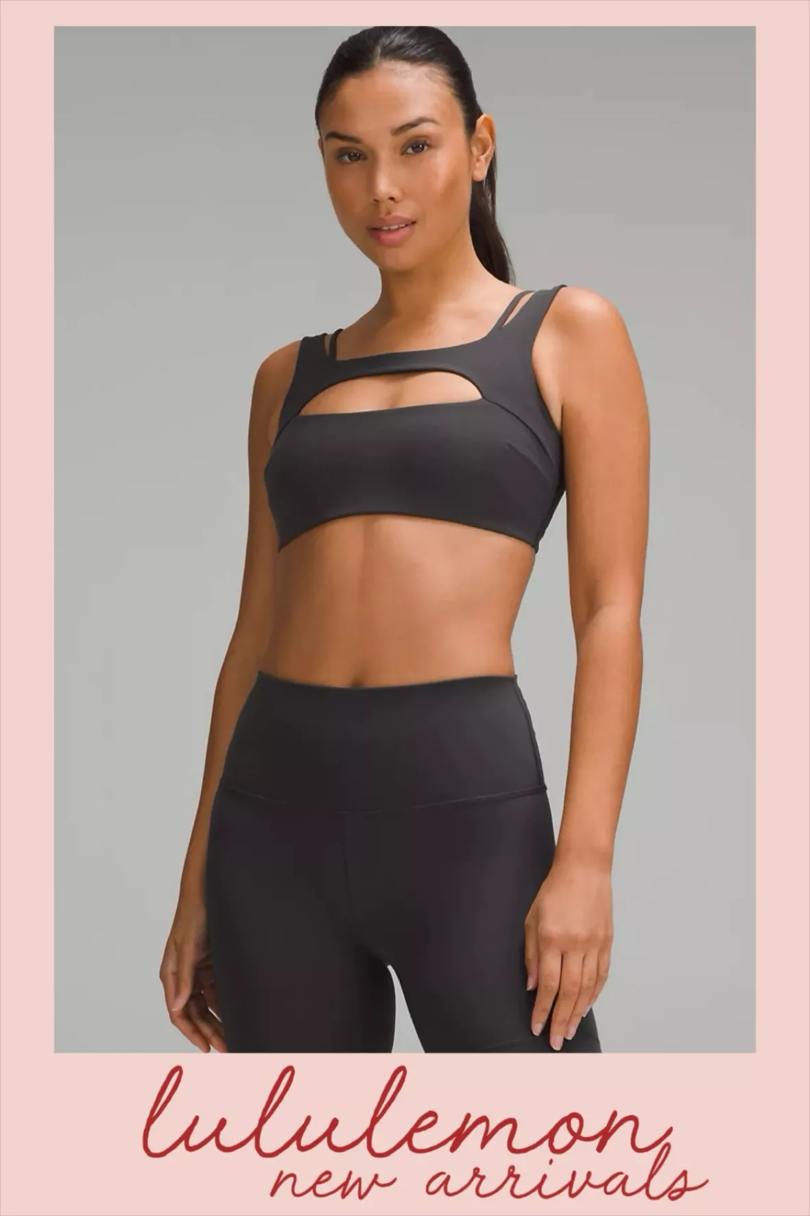 Lulu Lemon Black Sports Bra