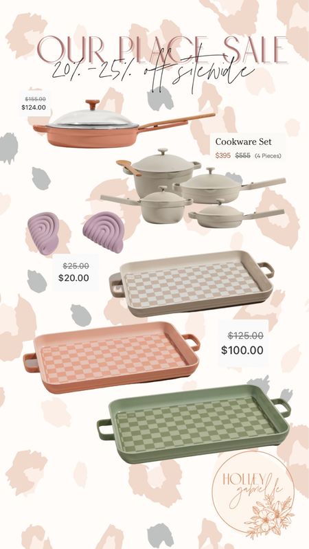 Our place 20-25% off sale going on! Snagged a couple pans, the skillet & some grips! ✨🫶🏼 excited! 

#ourplacesale #mothersdayidea #kitchen #home 

#LTKFind #LTKsalealert #LTKhome
