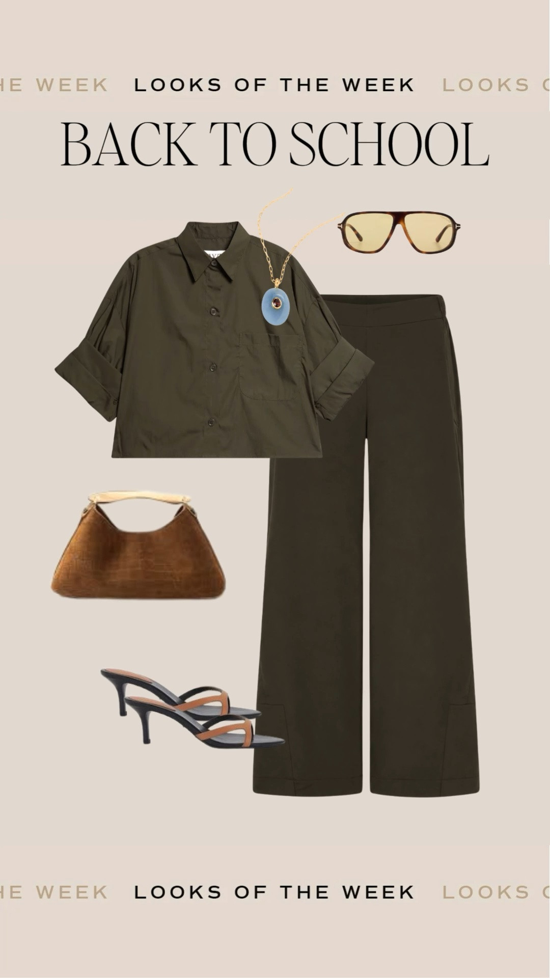A really fun look for back to school. Olive green is going to be huge this season!

#LTKfall #LTKstyletip