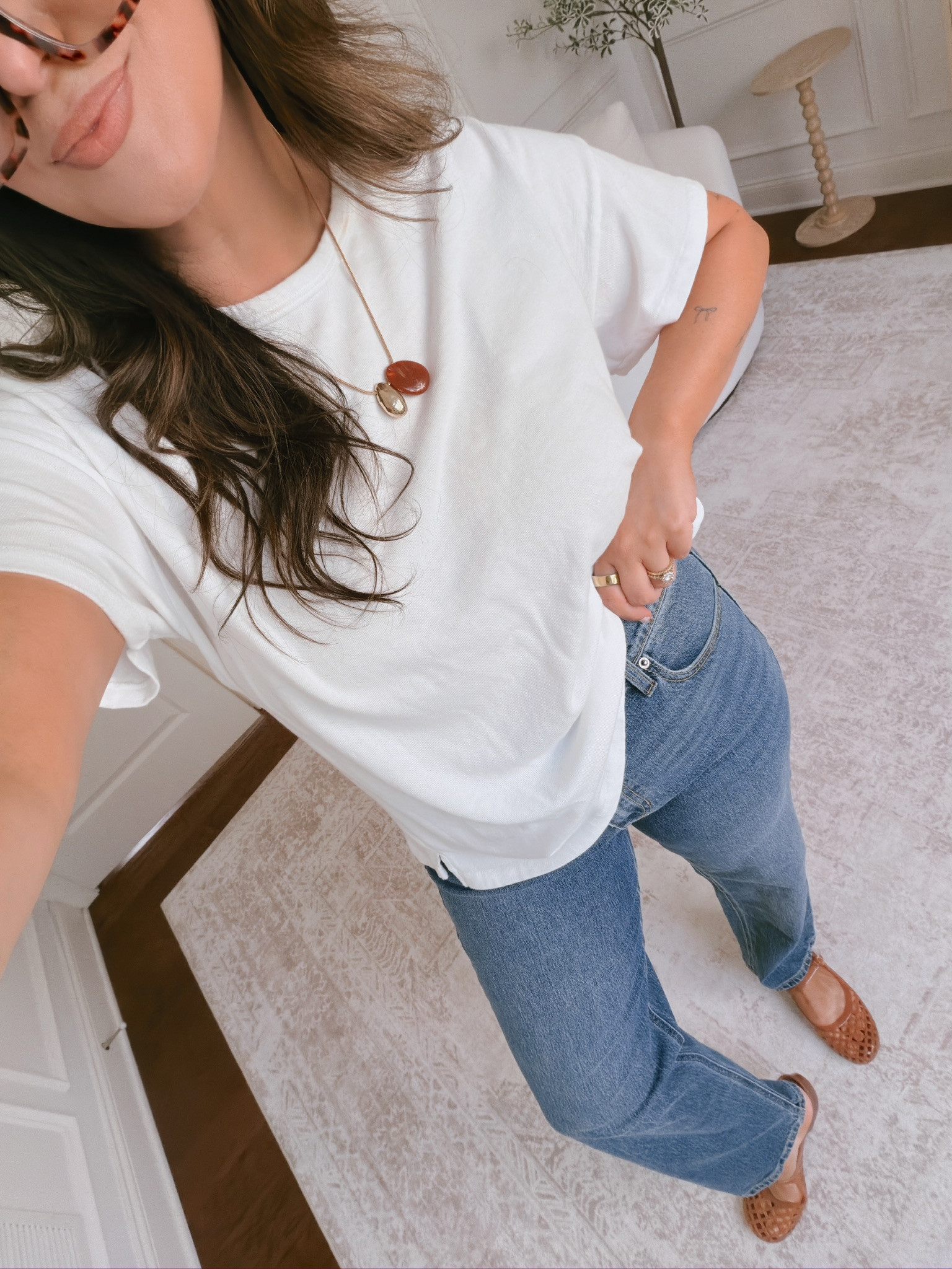 wearing a L in the top, 14 in the pants

#LTKSeasonal #LTKMidsize