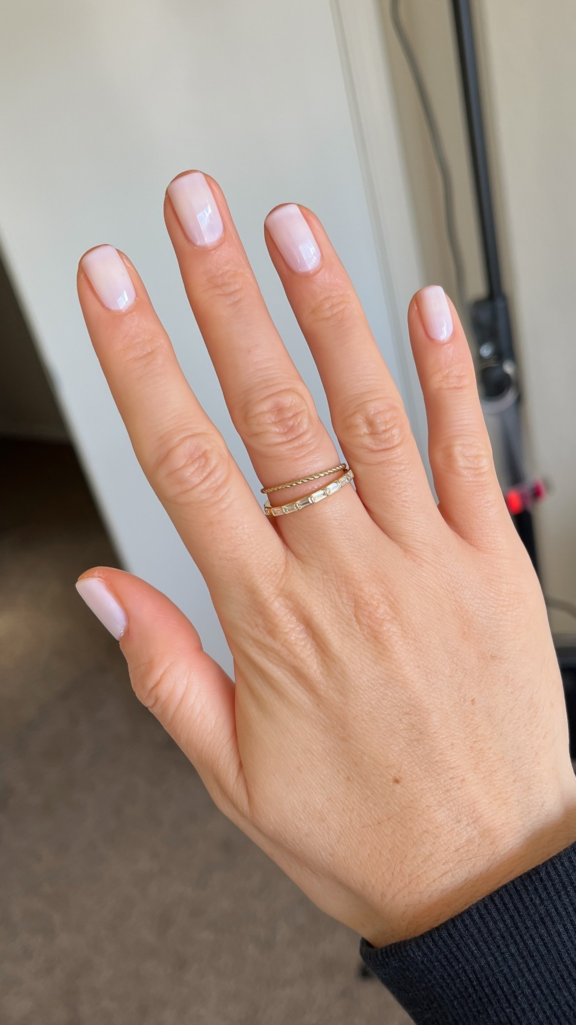 For Meghan Markle-inspired nails, don’t sleep on Londontown’s Original Illuminating nail concealer, especially if you’re someone that prefers regular nail polish.

She’s shared that her actual go-to nail look is a mix of one coat of CND Shellac (gel) in Romantique and one coat of CND Shellac in Satin Slippers. 

#LTKBeauty