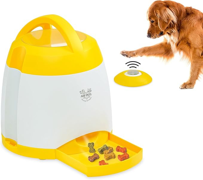 Arf Pets Dog Treat Dispenser with Remote Button – Dog Memory Training Activity Toy – Treat Wh... | Amazon (US)