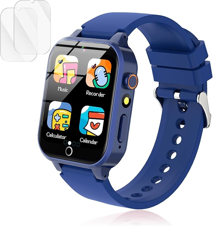 Luyiilo Smart Watch for Kids, with 26 Puzzle Games, Touch Screen, HD Camera, Alarm Clock, Toys fo... | Amazon (US)