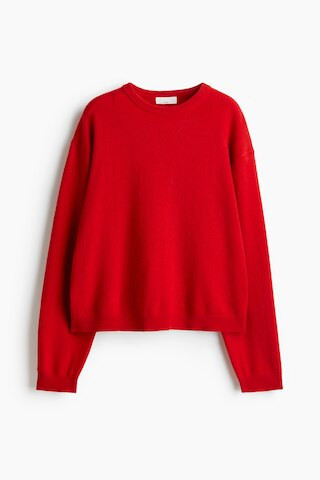 H & M - Fine-knit cashmere jumper - Red | H&M (UK, MY, IN, SG, PH, TW, HK)