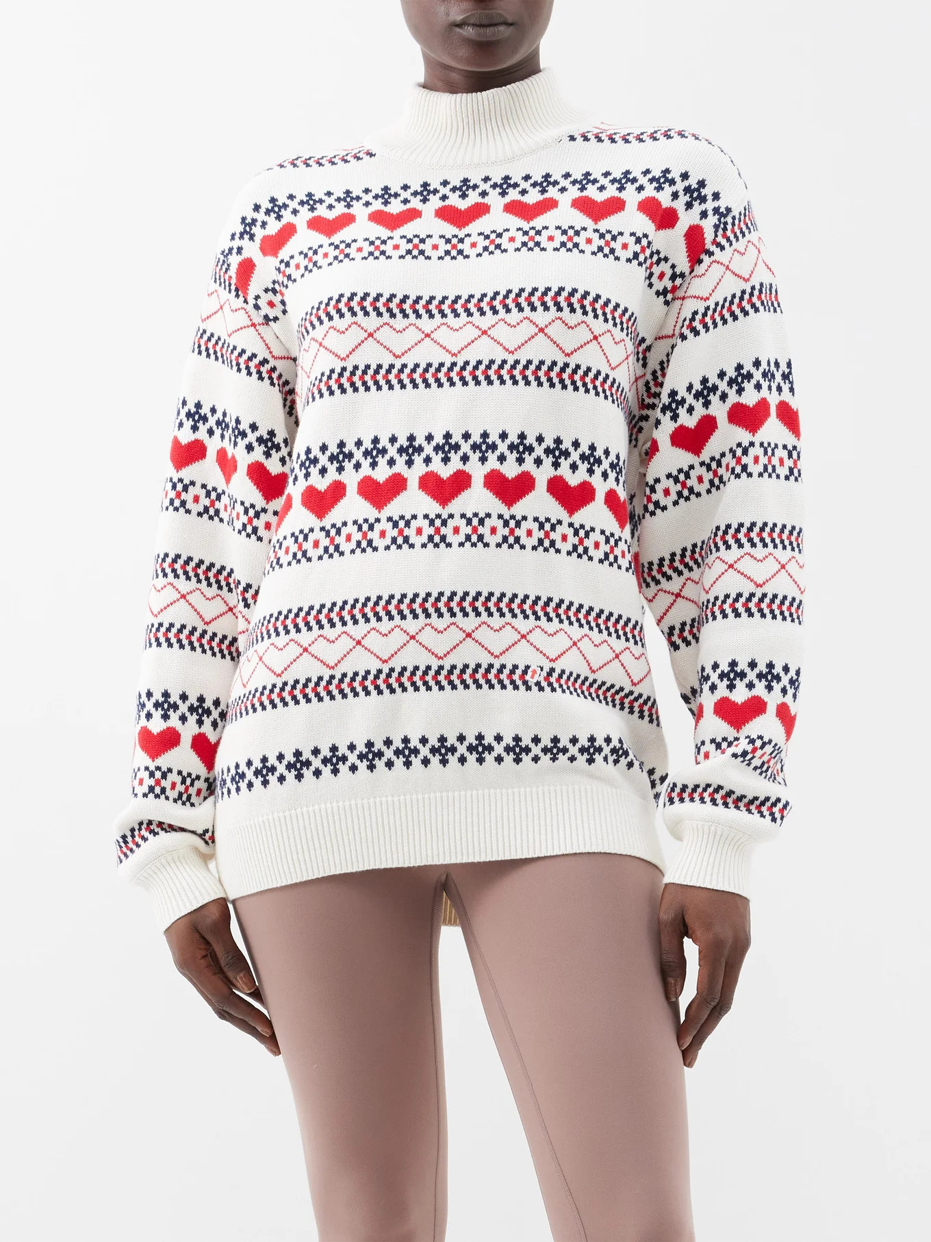St Moritz Fair Isle organic-cotton sweater | Matches (UK)