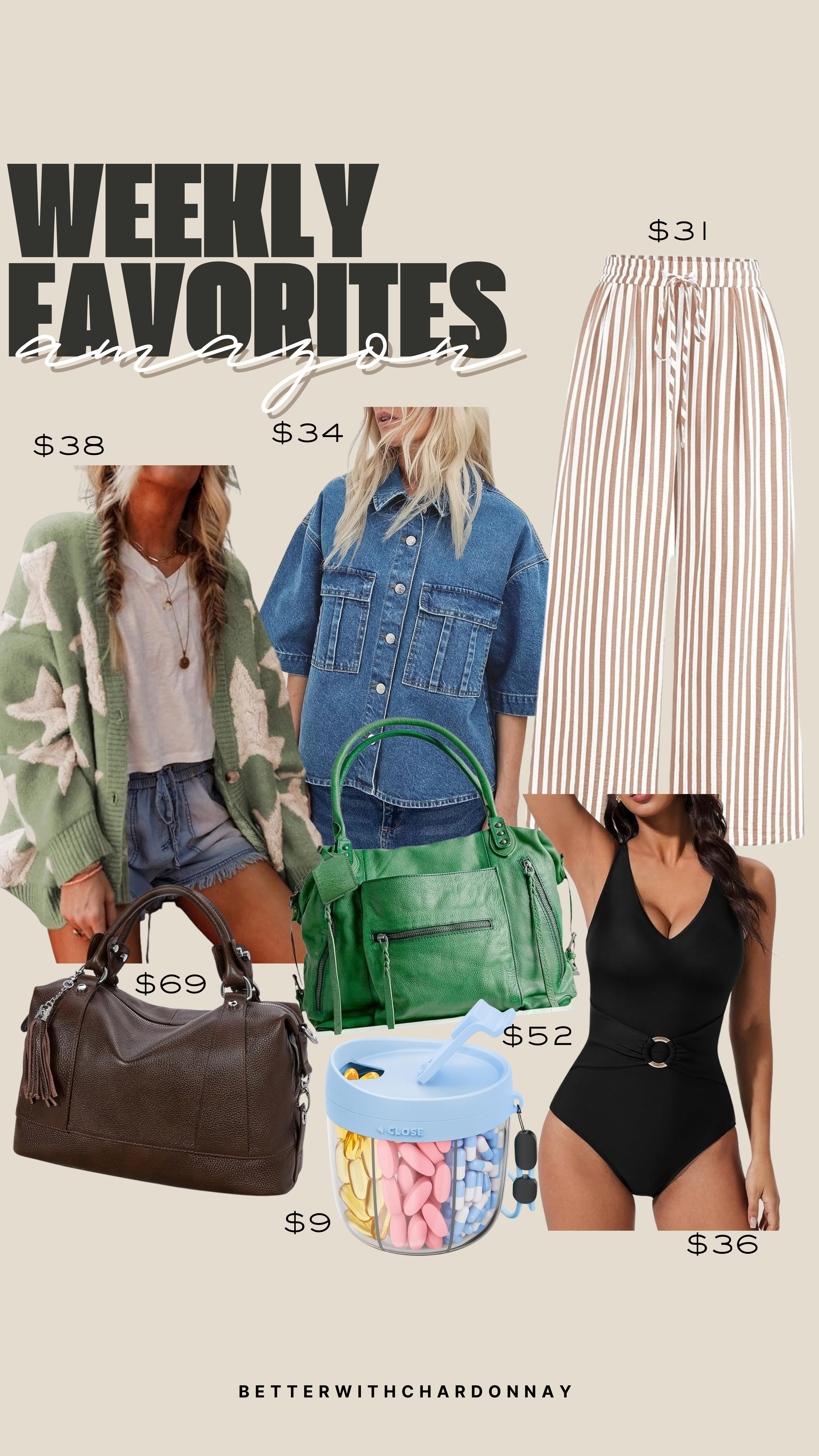 Amazon weekly favorites!

amazon finds, weekly favorites, denim, spring style 

 #LTKSeasonal