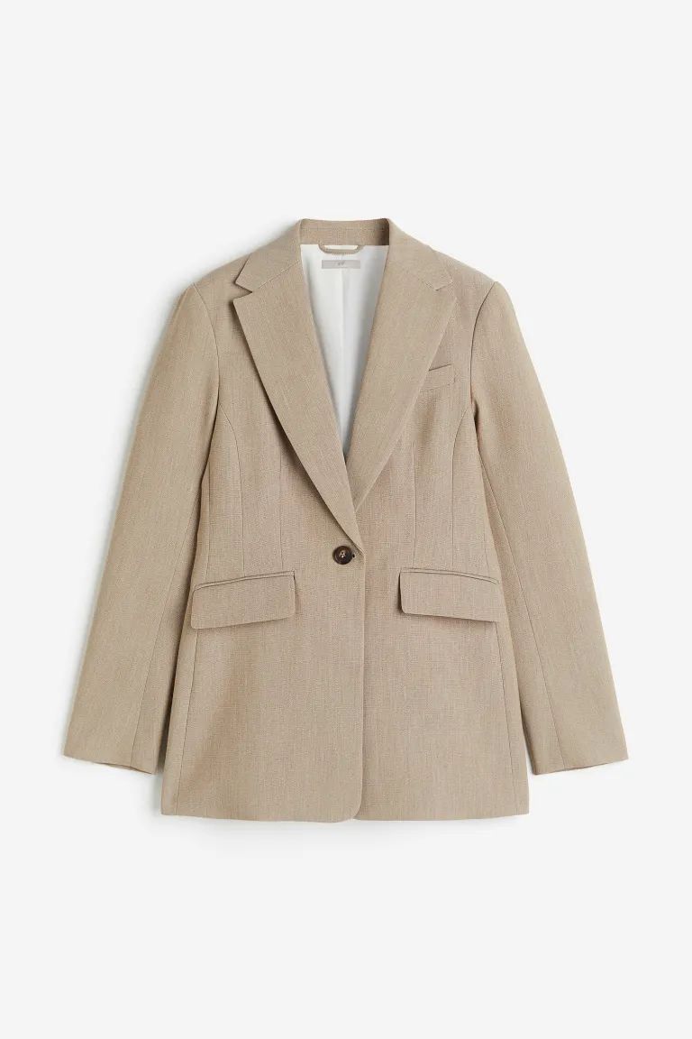 Fitted blazer | H&M (UK, MY, IN, SG, PH, TW, HK)