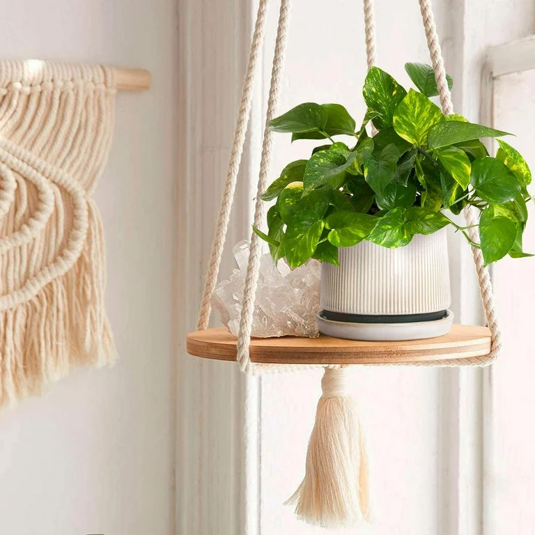 Ceramic Flower Planter Pots for Plants, 5 Inch Succulent Planters with Drainage Holes and Saucers... | Walmart (US)