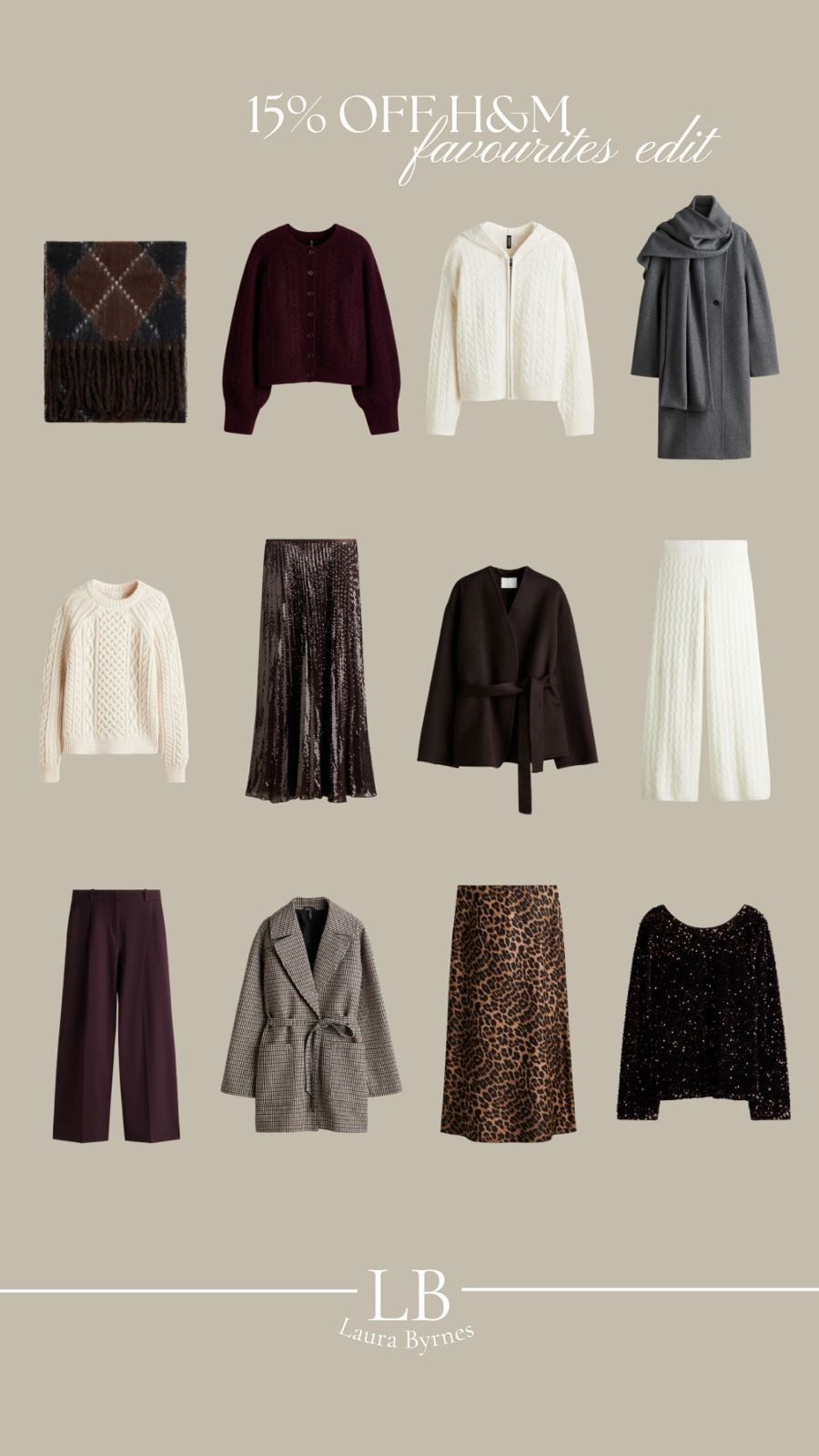 H&M favourites for autumn / winter - 15% off sitewide for members 

#LTKstyletip #LTKautumn #LTKuk