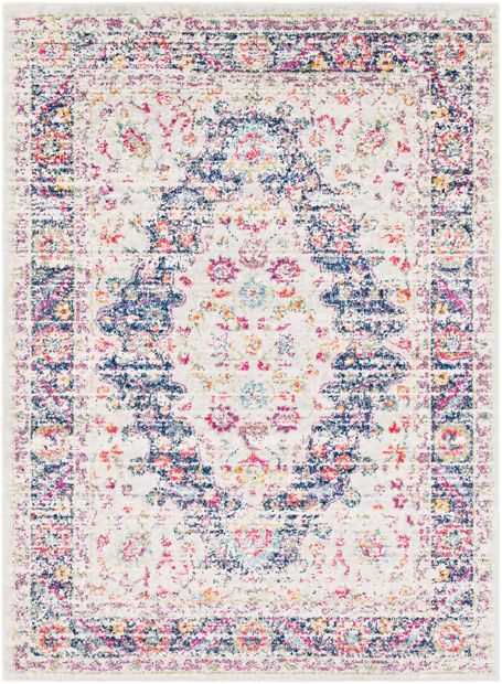 Bright Pink ELZ-2312 5' 3" x 7' 6" Area Rug | Rugs USA