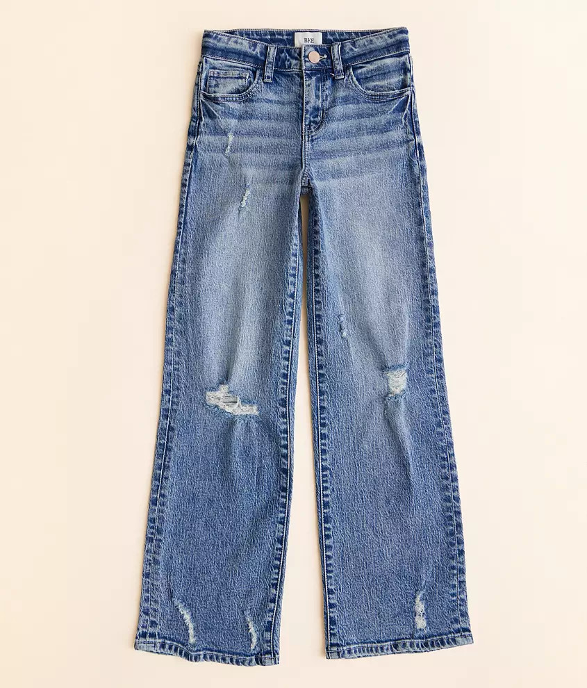 Girls - Mini Billie Wide Leg Stretch Jean | Buckle