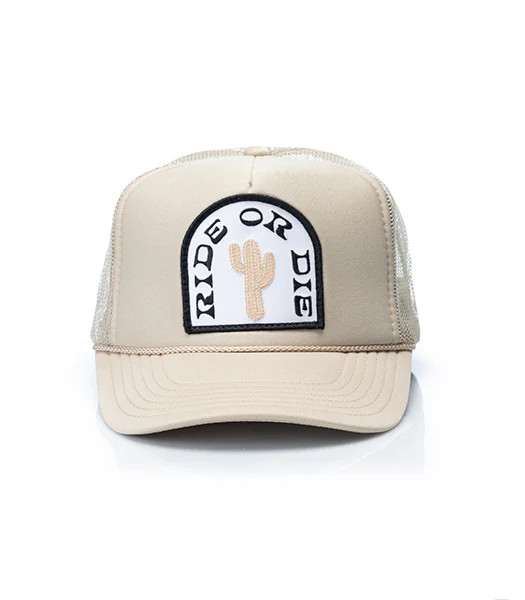 Ride or Die Patch Trucker Hat | Local Beach