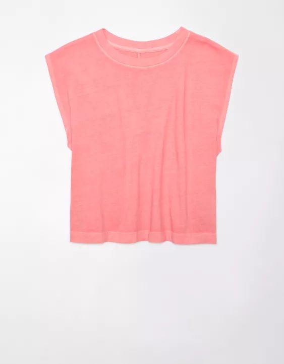 AE Cap-Sleeve Muscle Tee | American Eagle Outfitters (US & CA)