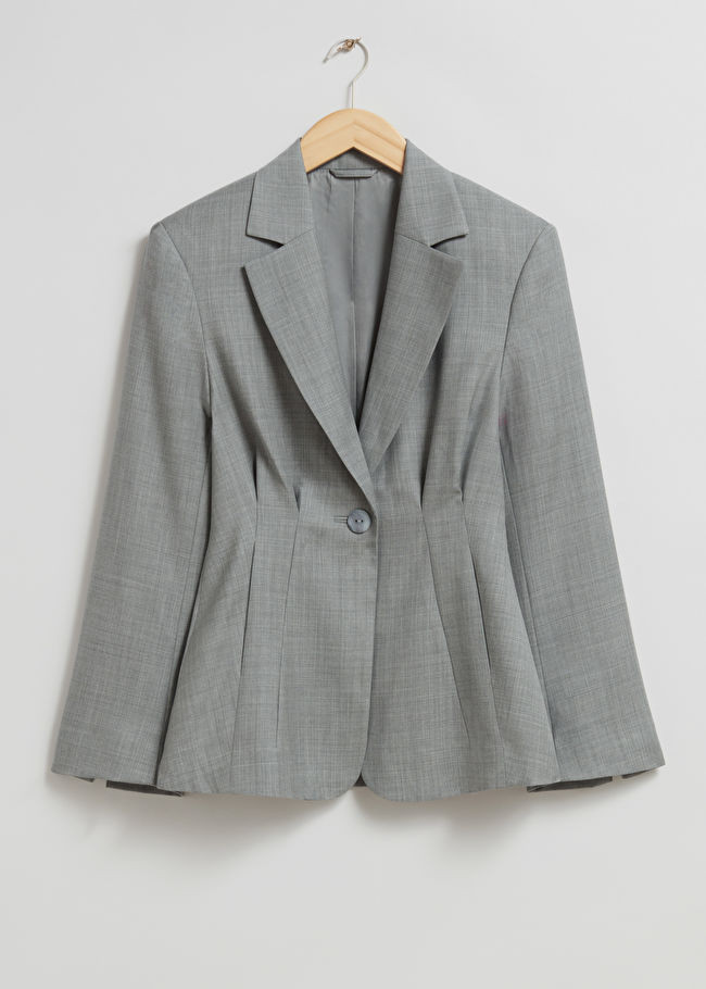Pleated Blazer | & Other Stories US