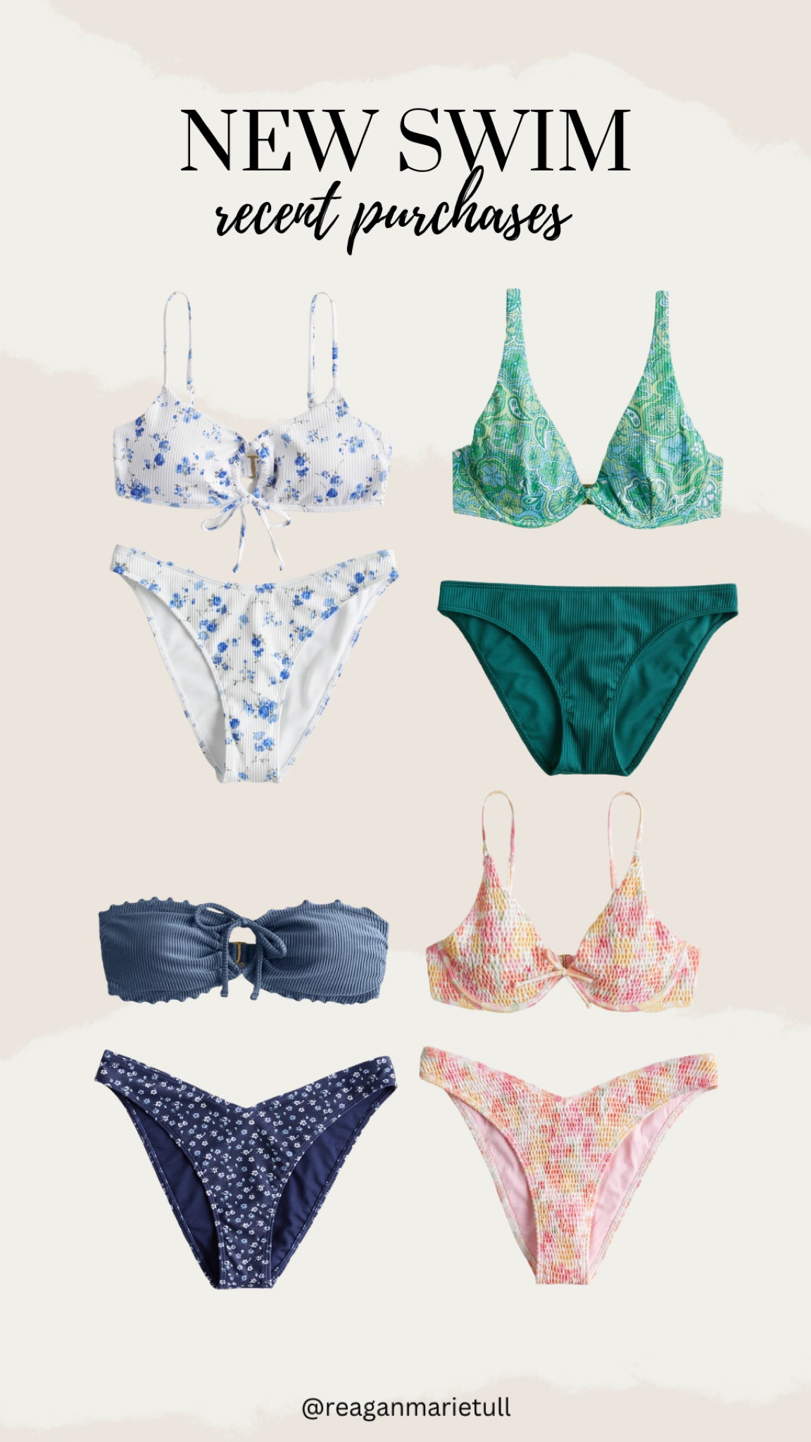 New swim. Hollister swimsuits. 

#LTKSeasonal #LTKunder50 #LTKsalealert