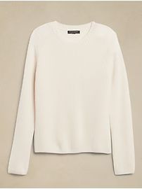 Lucia Cashmere Ribbed Sweater | Banana Republic (US)