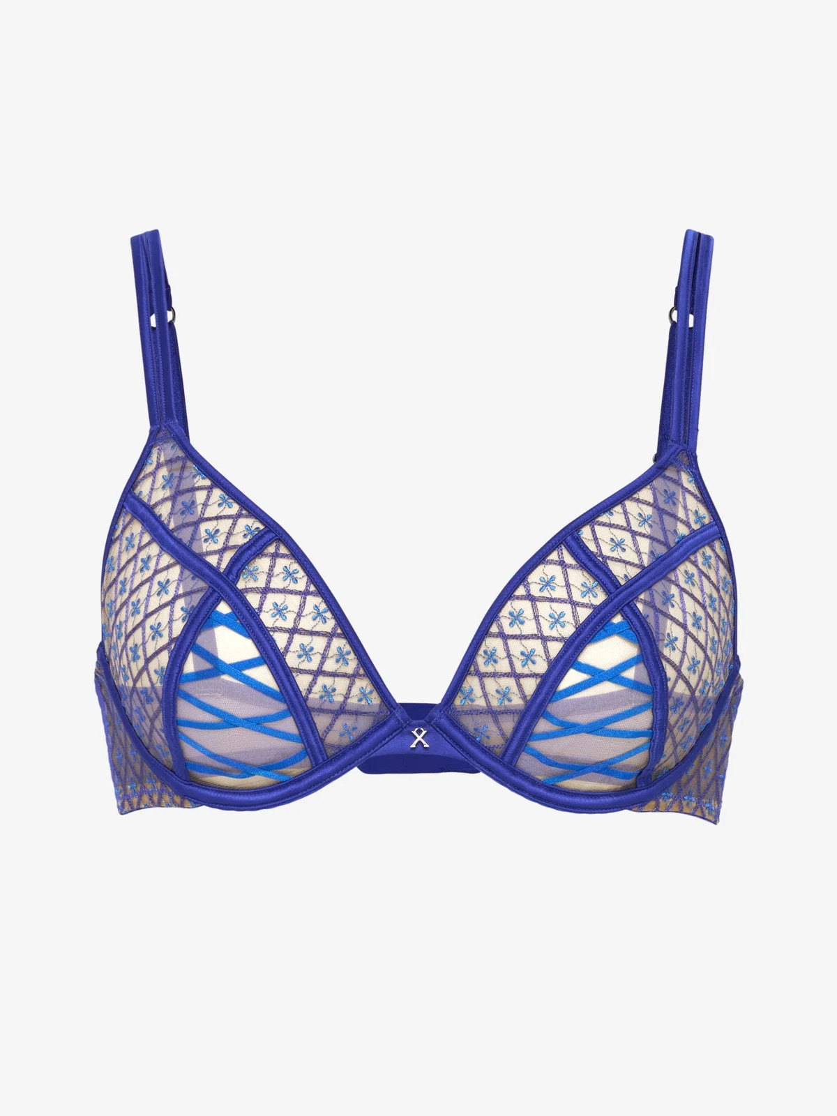 Lil Tied Up Embroidered Unlined Bra | Savage x Fenty - North America