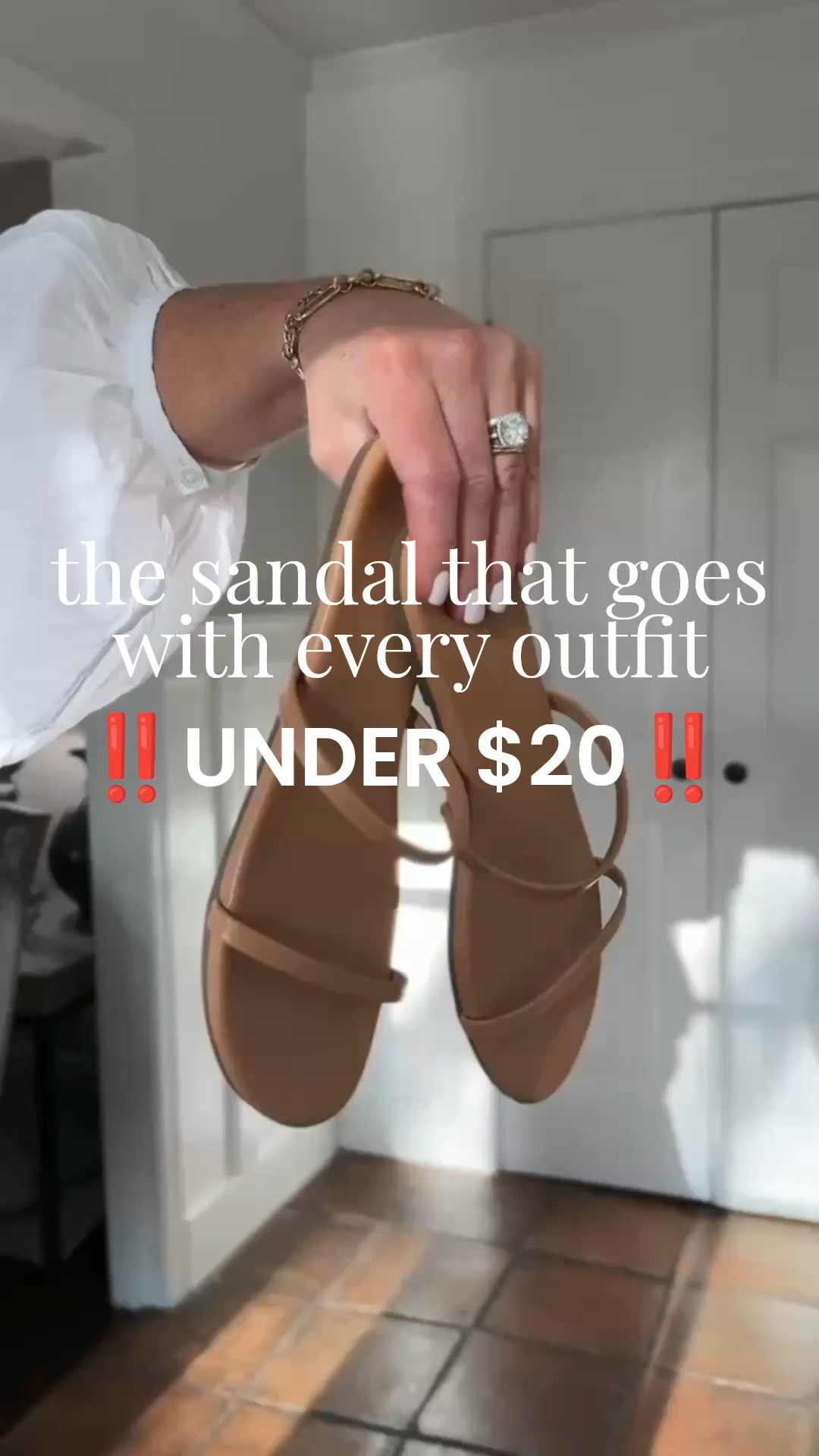 One of my most worn sandals are under $20!🫢 they come in a ton of colors and are a look for less that are $65 

Quince modal tank on sale 46% off / $16

Summer outfits over 40, look for less, teacher outfits, back to school clothes

#LTKSaleAlert #LTKOver40 #LTKMidsize