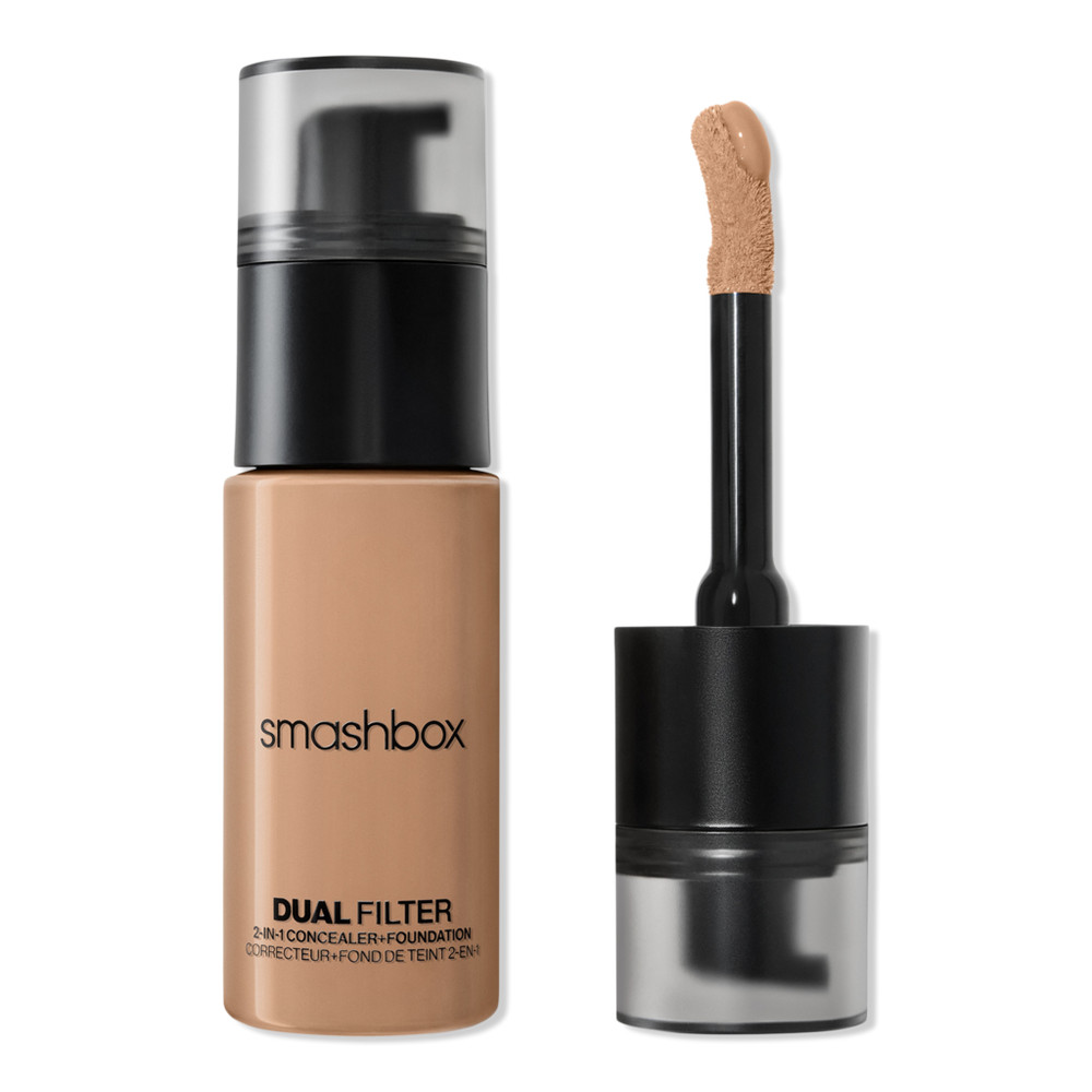 Smashbox Dual Filter 2-In-1 Longwearing Concealer + Foundation - Medium 18 Cool | Ulta
