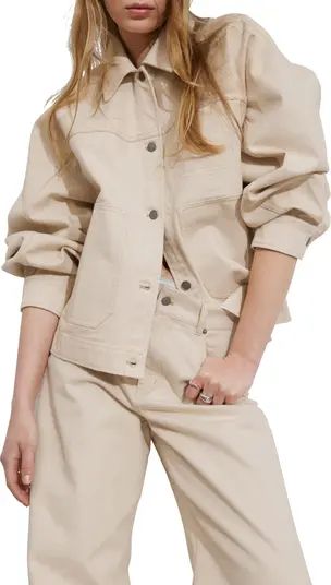 & Other Stories Olive Cotton Twill Overshirt | Nordstrom | Work Wear Style | Work Wearing  | Nordstrom