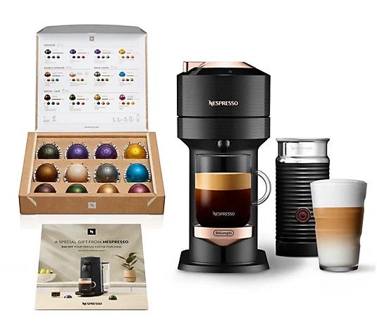 Nespresso Vertuo Next Premium Coffee & Espresso Maker w/Frother - QVC.com | QVC