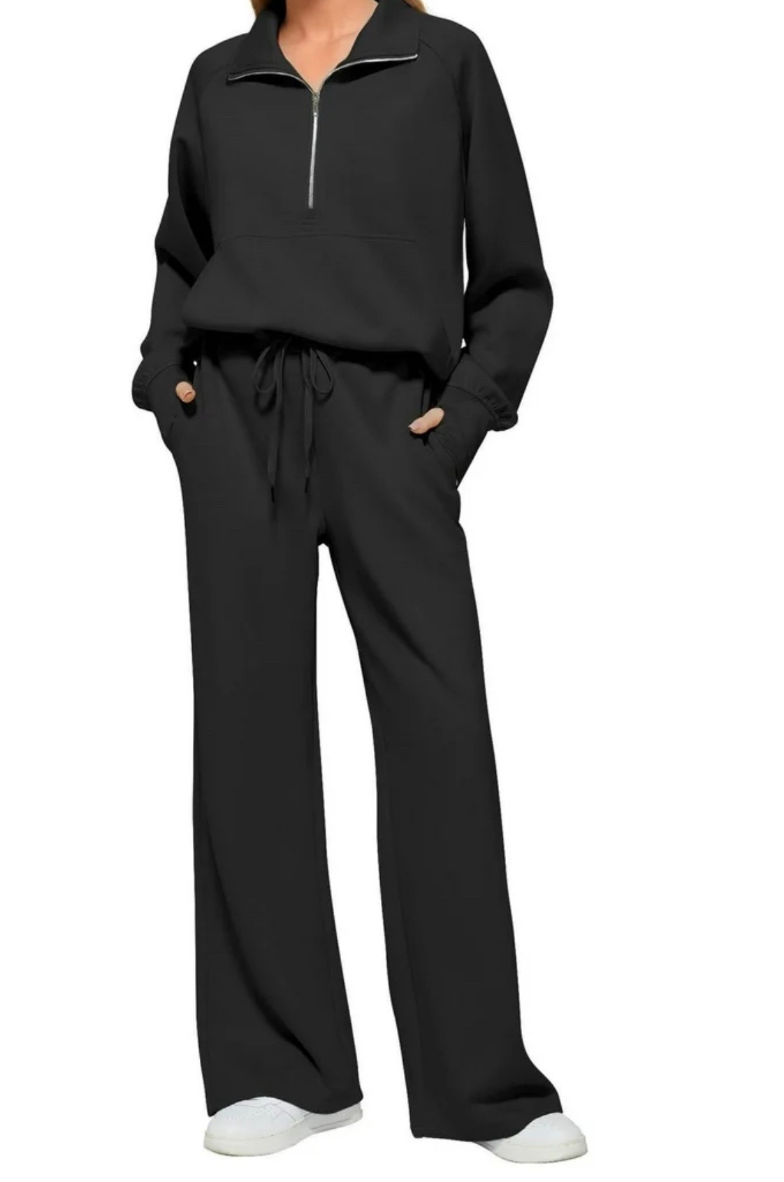 JYLFC Womens 2 Piece Outfits Set Lounge Hoodie Sweatsuit Sets Oversized Half Zip Sweatshirt Sweatpants with Pockets Black M


#LTKBeauty #LTKHoliday #LTKSaleAlert