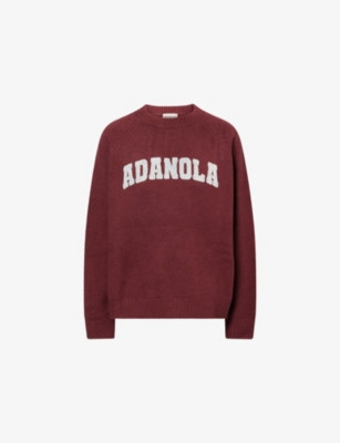 Varsity Boucle-Logo Cotton and Wool-Blend Oversized Jumper | Selfridges