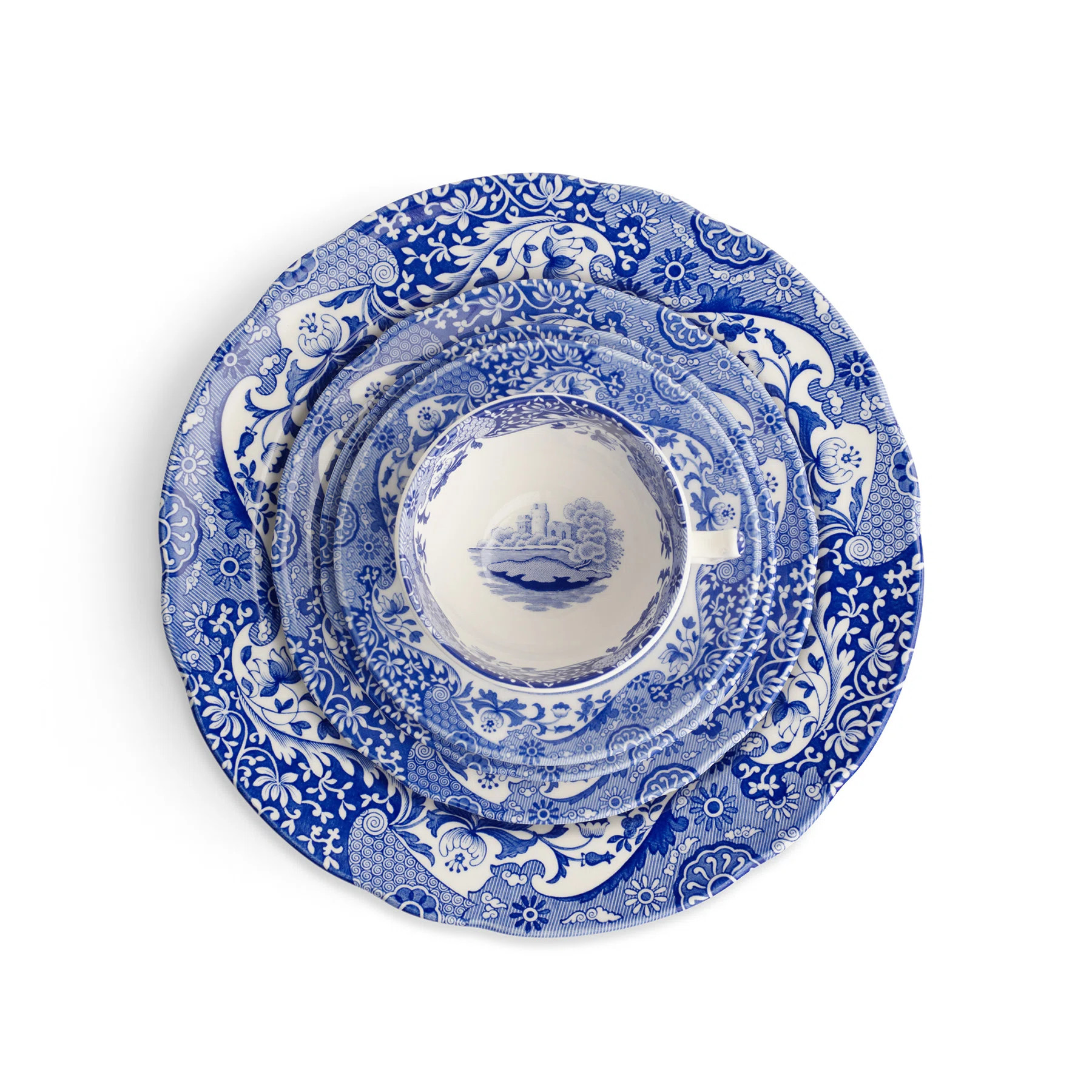 Spode Blue Italian 5-Pc Place Setting | Wayfair North America