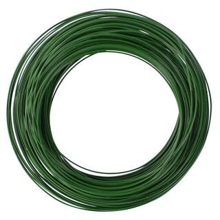 Hillman 100 ft. 24-Gauge Green Floral Wire Twister 57223 - The Home Depot | The Home Depot